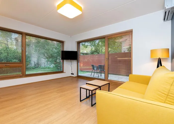 Self-check-in 2 Bedroom With A Terrace And Free Parking Таллин